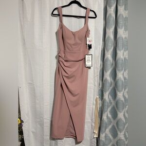 Betsy & Adam Elegant Pink Sleeveless Dress. NWT. Size 10